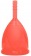 Красная менструальная чаша размера L - Тюльпан - купить с доставкой в Новосибирске