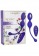 Фиолетовые виброшарики с электростимуляцией Impulse Intimate E-Stimulator Dual Kegel - California Exotic Novelties - купить с доставкой в Новосибирске