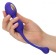 Фиолетовые виброшарики с электростимуляцией Impulse Intimate E-Stimulator Dual Kegel - California Exotic Novelties - купить с доставкой в Новосибирске