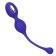 Фиолетовые виброшарики с электростимуляцией Impulse Intimate E-Stimulator Dual Kegel - California Exotic Novelties - купить с доставкой в Новосибирске