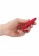 Красная анальная пробка для ношения Slim Butt Plug - 8,3 см. - Shots Media BV