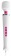 Бело-розовый вибромассажер Wonder Wand - 32 см. - Shots Media BV