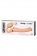 Телесный безремневой вибрострапон Silicone Bendable Strap-On M - Strap-on-me - купить с доставкой в Новосибирске