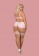 Восхитительный комплект нижнего белья Girlly с поясом для чулок - Obsessive купить с доставкой