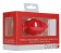 Красная анальная пробка Extra Large Ribbed Diamond Heart Plug - 9,6 см. - Shots Media BV - купить с доставкой в Новосибирске