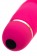 Розовый ребристый вибратор Capy - 17,4 см. - A-toys