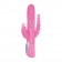 Розовый вибратор-кролик с анальным отростком E-RABBIT TRIPLE PLAY - 19 см. - Seven Creations