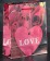 Подарочный пакет Love с розочками и сердечками - 23 х 18 см. - Сима-Ленд - купить с доставкой в Новосибирске