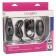 Черный вибронабор для двоих Silicone Remote Foreplay Set - California Exotic Novelties