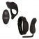 Черный вибронабор для двоих Silicone Remote Foreplay Set - California Exotic Novelties