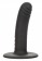 Черный анальный стимулятор 4.75” Ridged Probe - 12 см. - California Exotic Novelties - купить с доставкой в Новосибирске