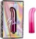 Розовый изогнутый мини-вибромассажер Glam G Vibe - 12 см. - California Exotic Novelties