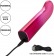 Розовый изогнутый мини-вибромассажер Glam G Vibe - 12 см. - California Exotic Novelties