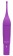 Фиолетовый клиторальный вибромассажер Clitoral Tickler - 16,2 см. - Shots Media BV