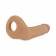 Телесная насадка для двойного проникновения The Ultra Soft Double 6.25 - 15,8 см. - Lovetoy - купить с доставкой в Новосибирске
