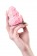 Розовый рельефный мастурбатор Flaff - A-toys - в Новосибирске купить с доставкой
