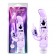 Фиолетовый вибратор-кролик My Dual Pleasure - 21 см. - Chisa