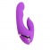 Фиолетовый вибратор-кролик Seduction - 19,5 см. - Chisa
