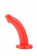 Красный страпон Thumper Strap-on на ремешках - 18 см. - Chisa - купить с доставкой в Новосибирске