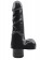 Черный вибратор-реалистик Verve Vibe Cock - 19 см. - Chisa
