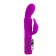 Лиловый вибратор с клиторальной стимуляцией Body Touch - 22,5 см. - Baile купить в Новосибирске с доставкой в Orgasmix.ru Лиловый вибратор с клиторальной стимуляцией Body Touch - 22,5 см. - Baile