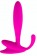 Розовый стимулятор простаты Beginner P-Spot Massager - 12 см. - Howells - в Новосибирске купить с доставкой
