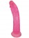 Розовый фаллоимитатор на присоске - 22 см. - Eroticon