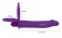 Фиолетовая вибронасадка для двойного проникновения с 2 эрекционными кольцами - 12,7 см. - OYO - купить с доставкой в Новосибирске