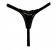 Черные лаковые трусики-стринги с бантиком - БДСМ Арсенал купить с доставкой Черные лаковые трусики-стринги с бантиком - БДСМ Арсенал купить с доставкой