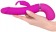 Лиловый вибратор-кролик с функцией сквирта Cumshot Rabbit Vibrator - 24 см. - Orion