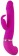 Лиловый вибратор-кролик с функцией сквирта Cumshot Rabbit Vibrator - 24 см. - Orion