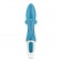 Бирюзовый вибратор-кролик Embrace Me - 21,2 см. - Satisfyer