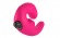 Розовый страпон с вибрацией Sharevibe - 22 см. - Fun Factory - купить с доставкой в Новосибирске