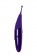 Фиолетовый стимулятор клитора с ротацией Zumio X - Zumio