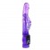 Фиолетовый вибратор-ротатор с клиторальным отростком - 21 см. - Baile