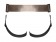 Бронзовый пояс для насадок Curious Harness - Strap-on-me - купить с доставкой в Новосибирске