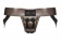 Бронзовый пояс для насадок Curious Harness - Strap-on-me - купить с доставкой в Новосибирске