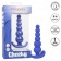 Синяя анальная пробка Cheeky X-6 Beads - 12,75 см. - California Exotic Novelties