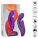 Фиолетовый вибратор-кролик Stella Liquid Silicone Dual Pleaser - 17,25 см. - California Exotic Novelties
