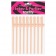 Телесные коктейльные трубочки с пенисами Original Willy Straws - 9 шт. - Lovetoy - купить с доставкой в Новосибирске
