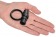 Черное перезаряжаемое эрекционное кольцо Vibrating Silicone C-Ring - Pipedream - в Новосибирске купить с доставкой