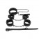 БДСМ-набор из 4 предметов Deluxe Bondage Kit - Chisa - купить с доставкой в Новосибирске