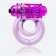 Фиолетовое двойное виброкольцо со стимулятором клитора Doubleo 6 - Screaming O - в Новосибирске купить с доставкой