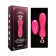 Розовый мини-вибратор Mini Vibrator с пультом ДУ - 12,5 см. - I-MOON купить в Новосибирске с доставкой в Orgasmix.ru Розовый мини-вибратор Mini Vibrator с пультом ДУ - 12,5 см. - I-MOON