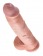 Большой фаллоимитатор с мошонкой 10  Cock with Balls на присоске - 25,4 см. - Pipedream