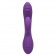 Фиолетовый вибромассажер-кролик Stella Liquid Silicone “C” Curve - 19 см. - California Exotic Novelties
