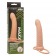 Телесная насадка для двойного проникновения Rechargeable Ribbed Dual Penetrator с вибрацией - California Exotic Novelties - купить с доставкой в Новосибирске