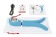Голубой анатомический вибромассажер Fun Toys Gvibe 2 - 18 см. - Fun Toys