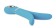 Голубой анатомический вибромассажер Fun Toys Gvibe 2 - 18 см. - Fun Toys