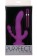 Фиолетовый вибратор с двумя дополнительными отростками PURRFECT SILICONE 3WAYS VIBRATOR 6.5INCH - 17 см. - Dream Toys